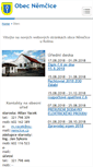 Mobile Screenshot of ou-nemcice.cz